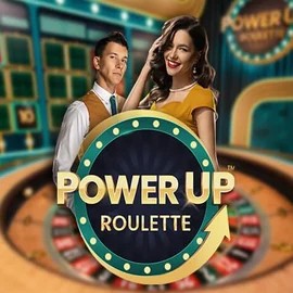 Enjoy PowerUP Roulette by Pragmatic Play – logo hosted on hollywood-bet.co.za