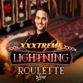 XXXtreme Lightning Roulette slot visual from Evolution available on hollywood-bet.co.za